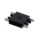 Коннектор прямой для накладного шинопровода Arte Lamp Rapid-Accessories A613506I, 1.9х3.2х0.7 см, чёрный - фото 306209491