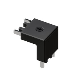 Коннектор угловой внутренний для накладного шинопровода Arte Lamp Rapid-Accessories A613606V, 1.9х2.6х2.6 см, чёрный