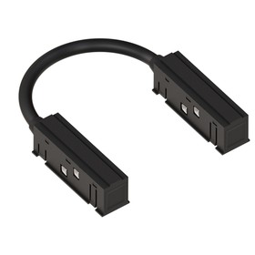 Коннектор гибкий для шинопровода Arte Lamp Linea-Accessories A484406, 19х25х1.8 см, чёрный