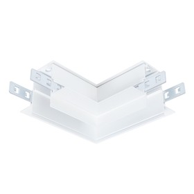 Коннектор угловой для встраиваемого шинопровода Arte Lamp Linea-Accessories A487733, 10х10х4.7 см, белый