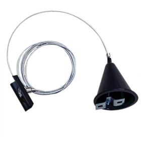 Кронштейн-подвес для шинопровода Arte Lamp Track Accessories A410106, 3х200х4.5 см, чёрный
