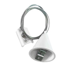 Кронштейн-подвес для шинопровода Arte Lamp Track Accessories A410133, 3х200х4.5 см, белый