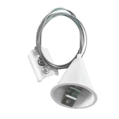 Кронштейн-подвес для шинопровода Arte Lamp Track Accessories A410133, 3х200х4.5 см, белый