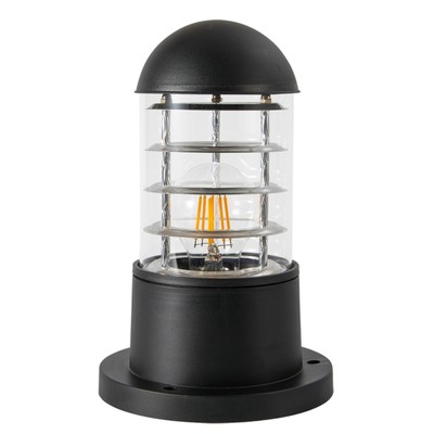 Светильник ландшафтный Arte Lamp Coppia A5217FN-1BK, E27, 20 Вт, 10х10х25 см, чёрный