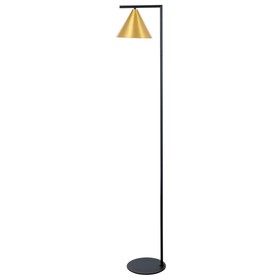 Торшер Arte Lamp David A7033PN-1BK, E27, 60 Вт, 22х25х163 см, чёрный