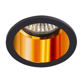 Точечный встраиваемый светильник Arte Lamp Caph A2165PL-1BK, GU10, 50 Вт, 6.8х6.8х5 см, чёрный