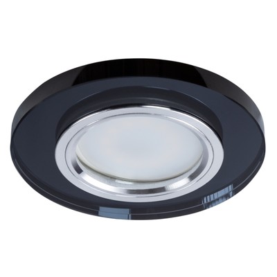 Точечный встраиваемый светильник Arte Lamp Cursa A2166PL-1BK, GU10, 50 Вт, 9х9х0.8 см, чёрный