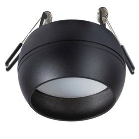 Точечный встраиваемый светильник Arte Lamp Gambo A5550PL-1BK, GX53, 15 Вт, 9х9х7.3 см, чёрный