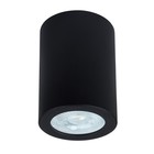 Точечный накладной светильник Arte Lamp Tino A1468PL-1BK, GU10, 35 Вт, 6.5х6.5х8.8 см, чёрный - фото 4484109