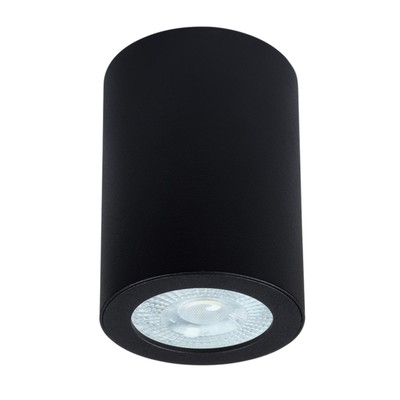 Точечный накладной светильник Arte Lamp Tino A1468PL-1BK, GU10, 35 Вт, 6.5х6.5х8.8 см, чёрный