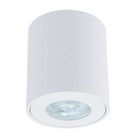 Точечный накладной светильник Arte Lamp Tino A1469PL-1WH, GU10, 35 Вт, 8х8х8.4 см, белый - фото 4484116