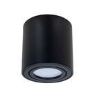 Точечный накладной светильник Arte Lamp Beid A1513PL-1BK, GU10, 35 Вт, 8х8х8 см, чёрный - фото 4484142