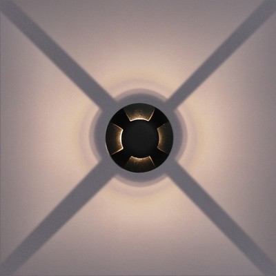Тротуарный светильник Arte Lamp Piazza A3221IN-4BK, LED, 1 Вт, 6х6х5.5 см, 30 Лм, чёрный