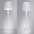 Уличный настольный светильник Arte Lamp Fuyue A1616LT-1WH, LED, 3 Вт, 11х11х38 см, 250 Лм, белый - Фото 1