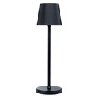 Уличный настольный светильник Arte Lamp Fuyue A1616LT-1BK, LED, 3 Вт, 11х11х38 см, 250 Лм, чёрный - Фото 2