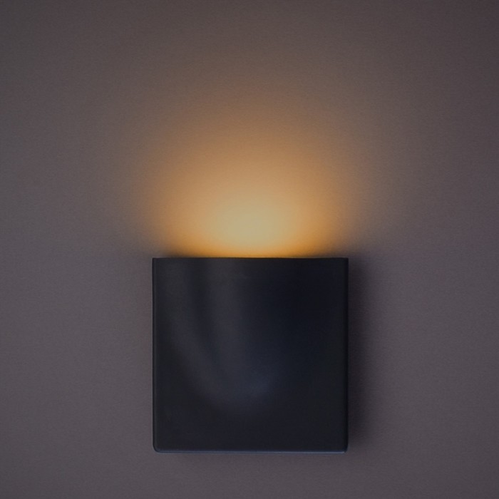 Фасадный светильник Arte Lamp Tasca A8506AL-1GY, LED, 6 Вт, 5х12х12 см, 290 Лм, серый - Фото 1