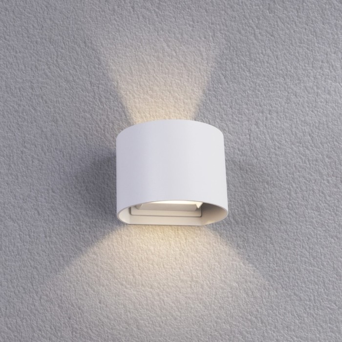 Фасадный светильник Arte Lamp Rullo A1415AL-1WH, LED, 6 Вт, 12х14х10 см, 500 Лм, белый - Фото 1