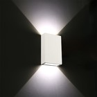 Фасадный светильник Arte Lamp Algol A2750AL-2WH, LED, 2х2 Вт, 3х8.5х12.5 см, 200 Лм, белый - Фото 2