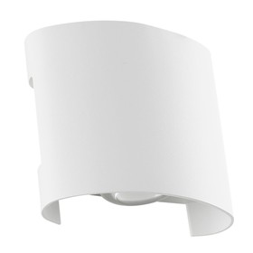 Фасадный светильник Arte Lamp Bosto A3122AL-2WH, LED, 2х1 Вт, 4х8х7.5 см, 110 Лм, белый