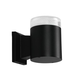 Фасадный светильник Arte Lamp Piautos A1926AL-1BK, GX53, 15 Вт, 9х14х12 см, чёрный