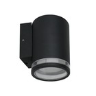 Фасадный светильник Arte Lamp Nunki A1910AL-1BK, GX53, 9 Вт, 10х12х14 см, чёрный - Фото 1