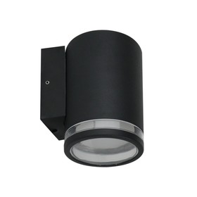 Фасадный светильник Arte Lamp Nunki A1910AL-1BK, GX53, 9 Вт, 10х12х14 см, чёрный