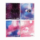 Тетрадь в клетку, 36 л., А5, на скрепке, блок №1 «Космос: Вселенная» МИКС - Фото 4