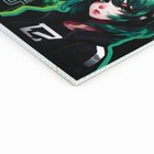 Тетрадь в клетку, предметная, 36 л., на скрепке, блок №1«Аниме. Биология» - Фото 2