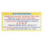 Набор шпаргалок "Пишем правильно 1-4 класс" 10,9 х 20,2 см - фото 24593028