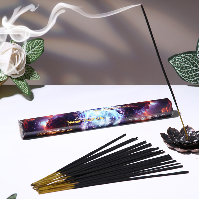 Благовония «Могущественные силы», 20 шт. в упаковке, шестигранник - Фото 1