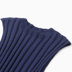 Платье женское вязаное MINAKU: Knitwear collection цвет синий р-р 42 - Фото 2