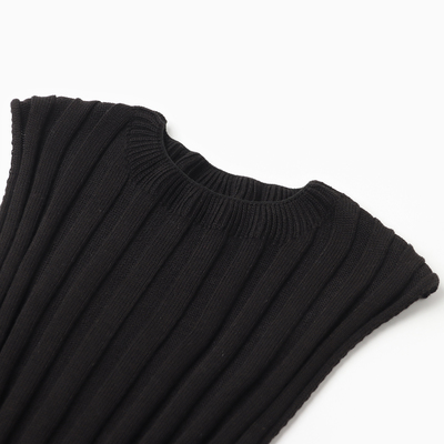 Платье женское вязаное MINAKU: Knitwear collection цвет черный р-р 42