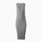 Платье женское вязаное MINAKU: Knitwear collection цвет серый р-р 44 - фото 321772675