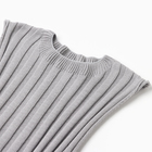 Платье женское вязаное MINAKU: Knitwear collection цвет серый р-р 44 10413951 - фото 12752489