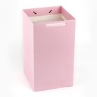 Переноска для цветов с вкладышем для фиксации, «Подарок для тебя», розовый, 35 х 20 х 20 см - Фото 6