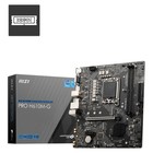 Материнская плата MSI PRO H610M-G Soc-1700 Intel H610 2xDDR5 mATX AC`97 8ch(7.1) GbLAN+VGA+ 106498 - фото 51591139 Материнская плата MSI PRO H610M-G Soc-1700 Intel H610 2xDDR5 mATX AC`97 8ch(7.1) GbLAN+VGA+ 106498 - фото 51591139