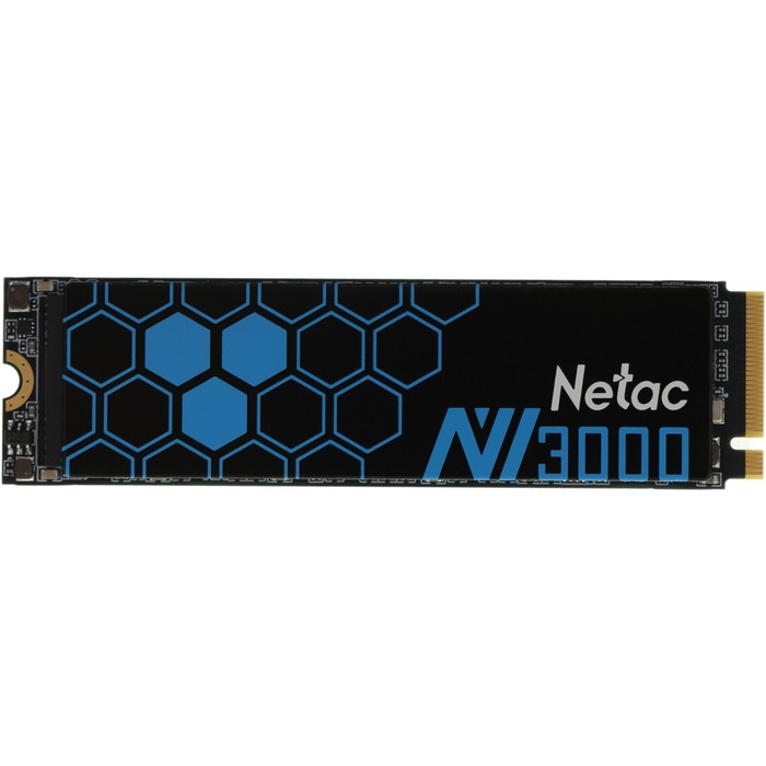 Накопитель SSD Netac PCIe 3.0 x4 500GB NT01NV3000-500-E4X NV3000 M.2 2280 - Фото 1