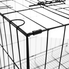 УЦЕНКА Клетка для собак 61×42×50 см, чёрная - Фото 7