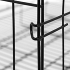 УЦЕНКА Клетка для собак 61×42×50 см, чёрная - Фото 8