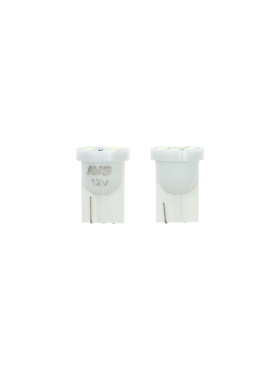 Лампа светодиодная AVS Т111-10 Т10, белый, W2.1×9.5d, 4SMd=2835 12 В, W5W, 10 шт.