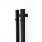 Полотенцесушитель электрический GROIS Orso, 110х1200 мм, 3 перекладины, нижнее прав, черный - Фото 5