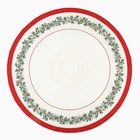 Скатерть новогодняя «Этель» Christmas wreath, d=220 см ±3 см с ВГМО, 100% хлопок, саржа 190 г/м² - Фото 6