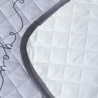 Комплект с покрывалом Позитив 155х210, 150х220, 70х70см, св-серый, бязь 120г/м, хл100% - фото 24583947