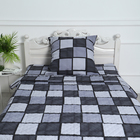 Комплект с покрывалом Грани 155х210, 150х220, 70х70см, т-серый, бязь 120г/м, хл100% - фото 24583950 Комплект с покрывалом Грани 155х210, 150х220, 70х70см, т-серый, бязь 120г/м, хл100% - фото 24583950