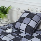 Комплект с покрывалом Грани 155х210, 150х220, 70х70см, т-серый, бязь 120г/м, хл100% - фото 24583954 Комплект с покрывалом Грани 155х210, 150х220, 70х70см, т-серый, бязь 120г/м, хл100% - фото 24583954