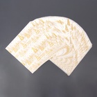 Бумага силиконизированная  "Ёлки", золотые в листах, 0,18 х 0,18 м - Фото 2