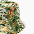 Панама мужская, цвет зеленый, размер 56-58 - фото 24660039