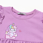 Платье для девочки, цвет сиреневый, рост 92 см - фото 24654151