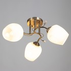 Люстра "Белинда" 3х40вт Е27 Бронза 49х19х23см - фото 24632032