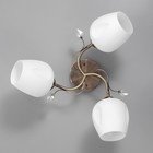 Люстра "Белинда" 3х40вт Е27 Бронза 49х19х23см - фото 24632034